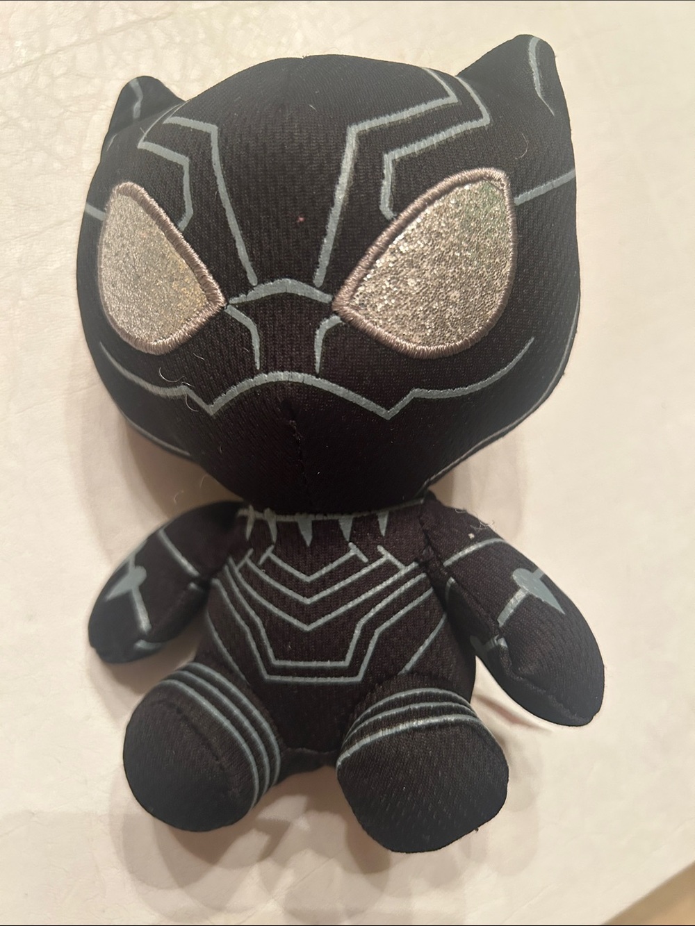 Marvel Black and Silver Black Panther Plush Toy